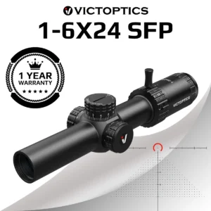 VictOptics S6 1-6x24 SFP Riflescope With Red&Green