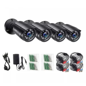 ZOSI 1080P 4 Pack HD TVI Security Cameras Outdoor Indoor