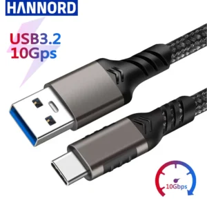 Hannord USB3.2 10Gbps Cable USB A to Type-C