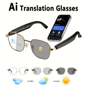 AI Smart Glasses supporting translation in 160+ languages.
